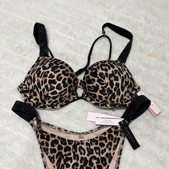 Bombshell Leopard Print Bikini NWT - Picture 3 of 3